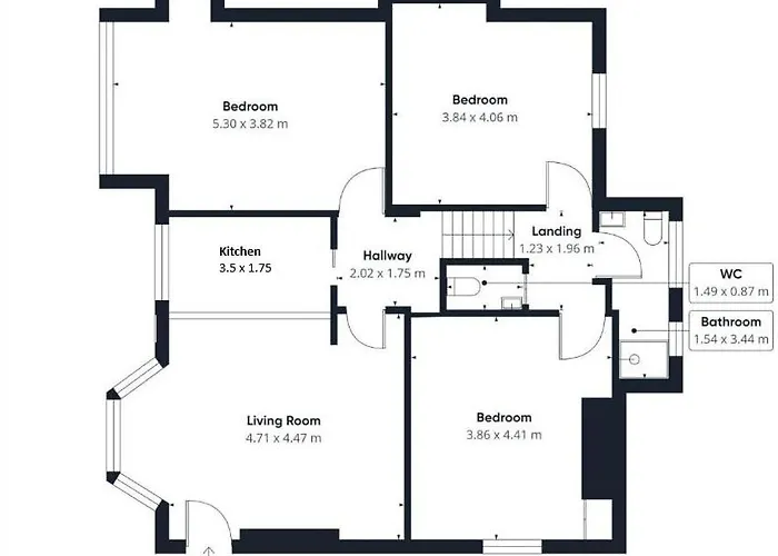 아파트 Ground Floor At The Old Vicarage